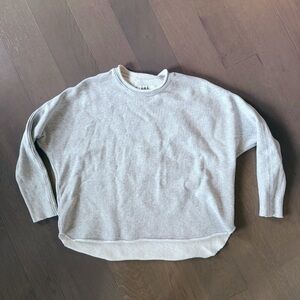 Frank & Eileen Anna Capelet Triple Fleece Sweatshirt Gray Melange